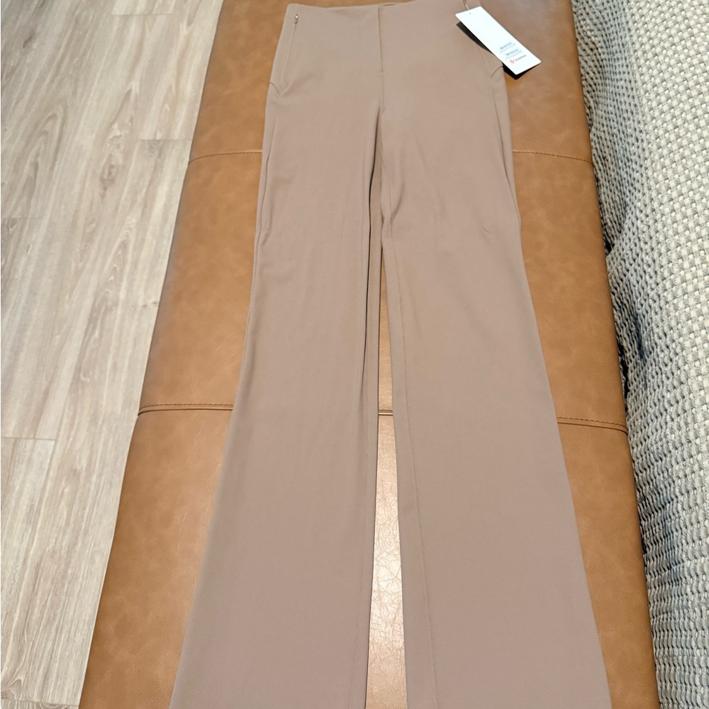 Lululemon Smooth Fit Pull-On High Rise Beige sz 4 - Picture 4 of 9